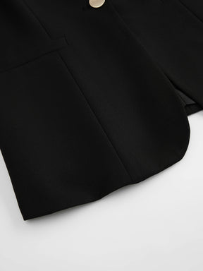 Blazer slim fit da donna: elegante blazer monopetto, adatto per l'ufficio e le occasioni formali.