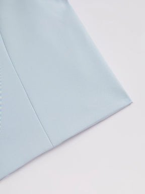 Blazer Donna Corto Doppiopetto - Giacca Cropped Elegante per Ufficio e Stile Quotidiano