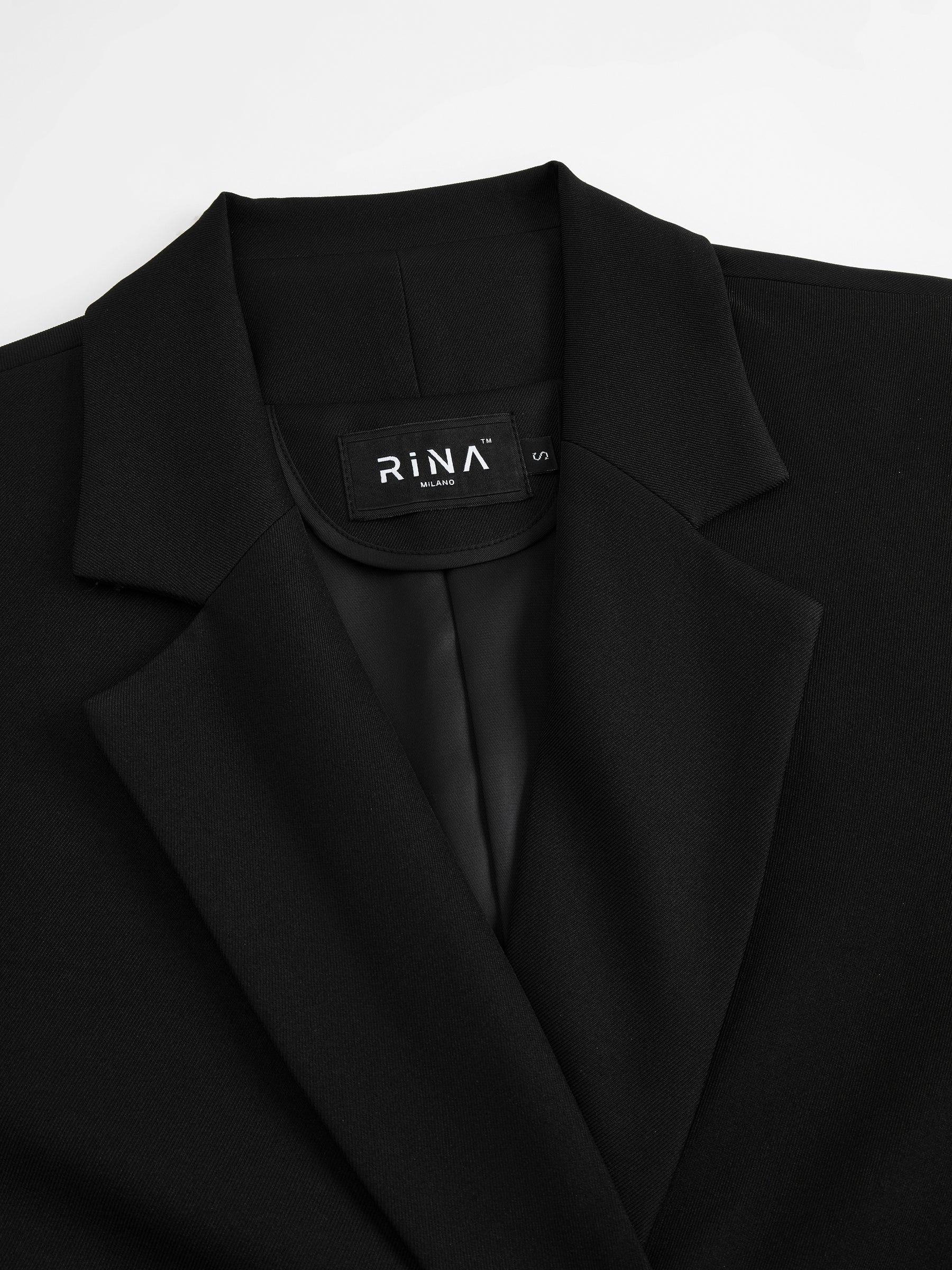 Blazer Donna Corto Doppiopetto - Giacca Cropped Elegante per Ufficio e Stile Quotidiano