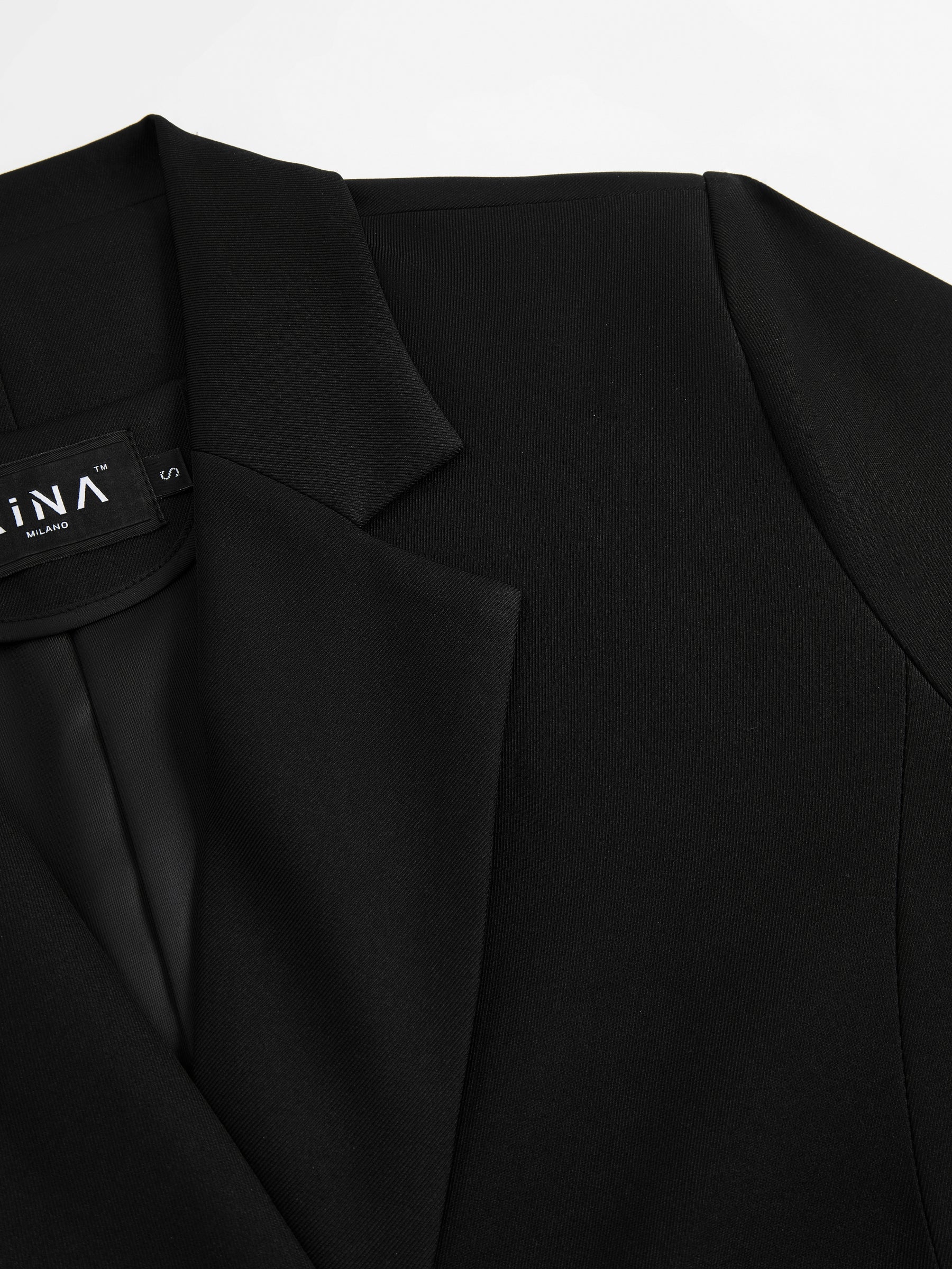 Blazer Donna Corto Doppiopetto - Giacca Cropped Elegante per Ufficio e Stile Quotidiano