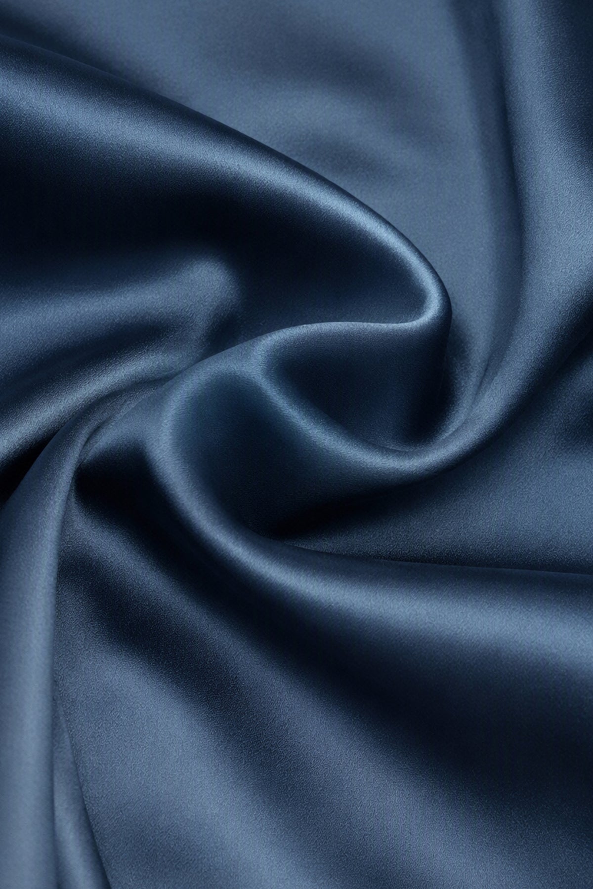 Abito Lungo Elegante in Raso Monospalla con Spacco Laterale “Seta Viva” -6