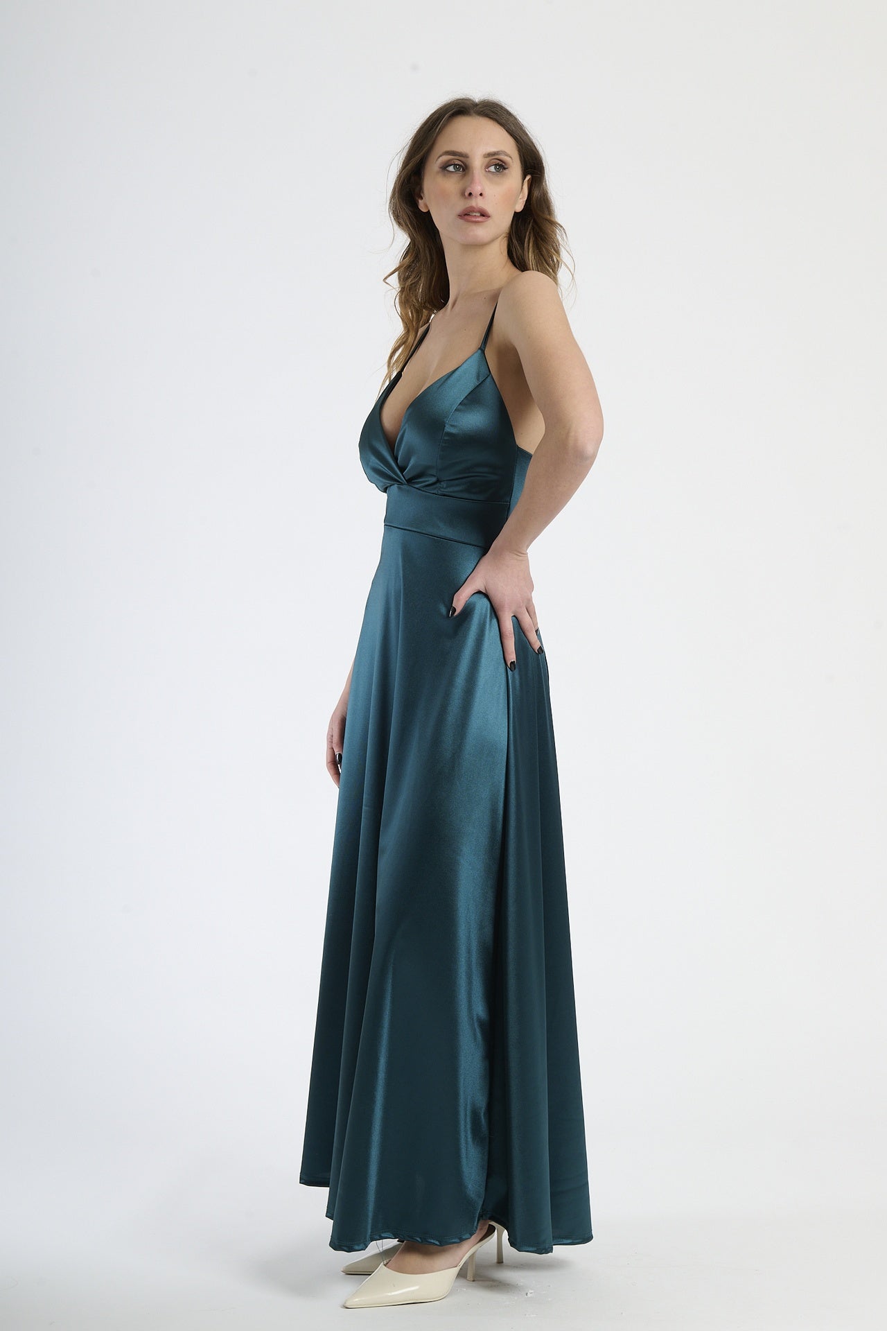 Abito da evento verde.S, perfetto per un look rinfrescante ed elegante.