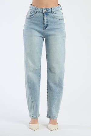 Jeans baloon effetto slavato Ivana