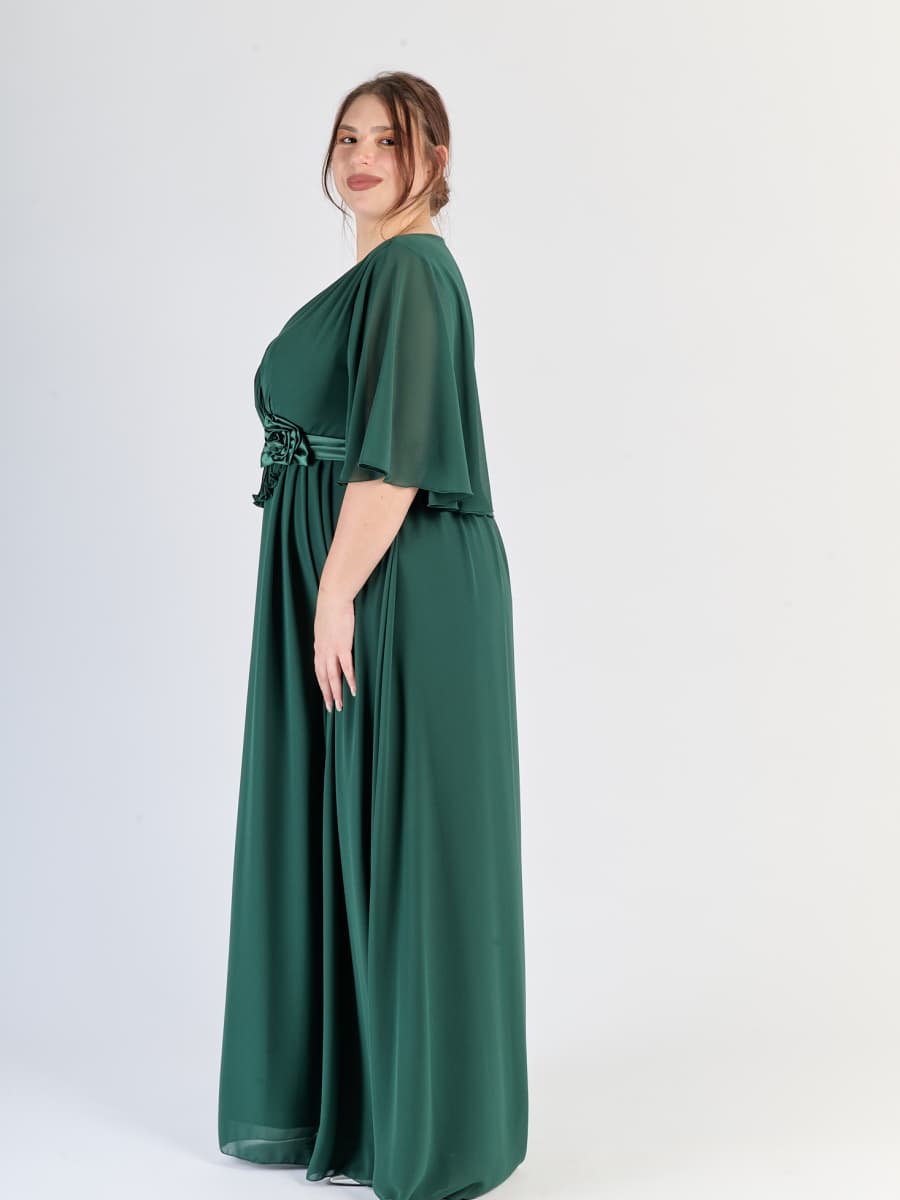 Vestito Verde.S da sera, silhouette graziosa