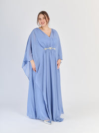 Vestito plus size Lavanda