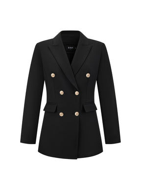 Completo Donna Due Pezzi - Blazer Doppiopetto e Pantaloni per Ufficio e Cerimonie