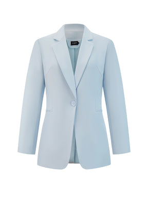 Blazer Donna Professionale - Modello Classico a Un Bottone per Stile Quotidiano