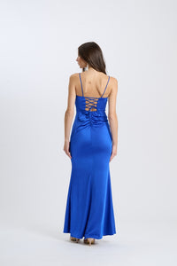 Abito Avirelle – Senza spalline drappeggiato con nodo