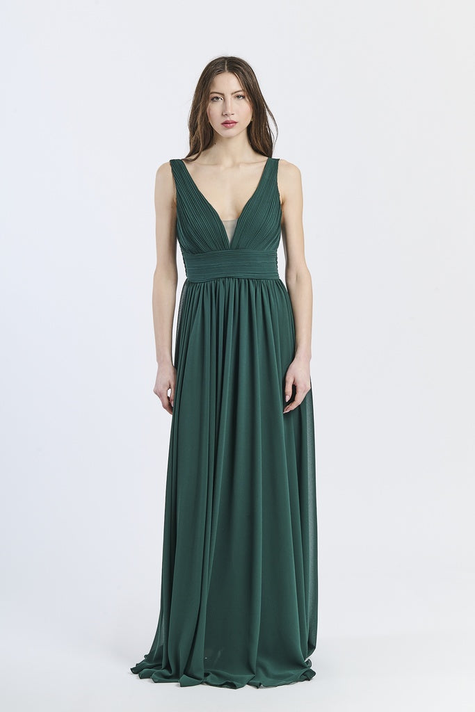 Zoe Long Tulle Wide Bridesmaid Dress
