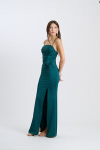 Abito Avirelle – Senza spalline drappeggiato con nodo