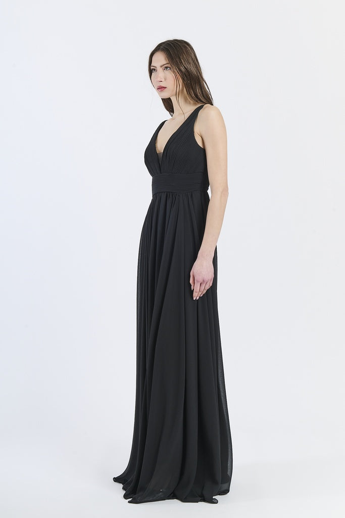 Zoe Long Tulle Wide Bridesmaid Dress