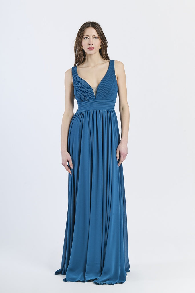 Zoe Long Tulle Wide Bridesmaid Dress