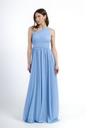 Abito lungo in tulle asimmetrico Luna（副本）