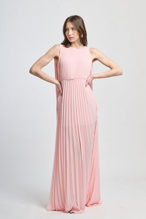 Abito lungo rosa